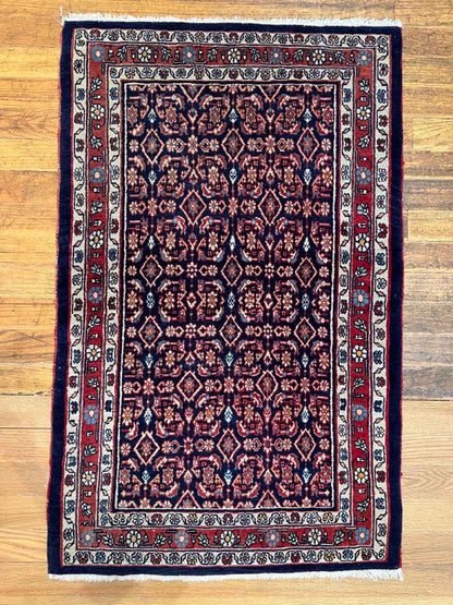 Persian Bijar Rug | 2' 2" x 3' 4"