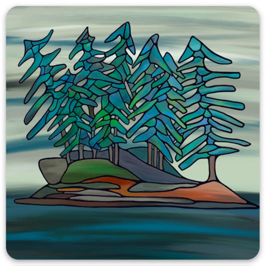 Vinyl Sticker - Little Island