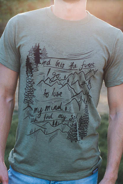 INTO THE FOREST - Unisex Eco Tee