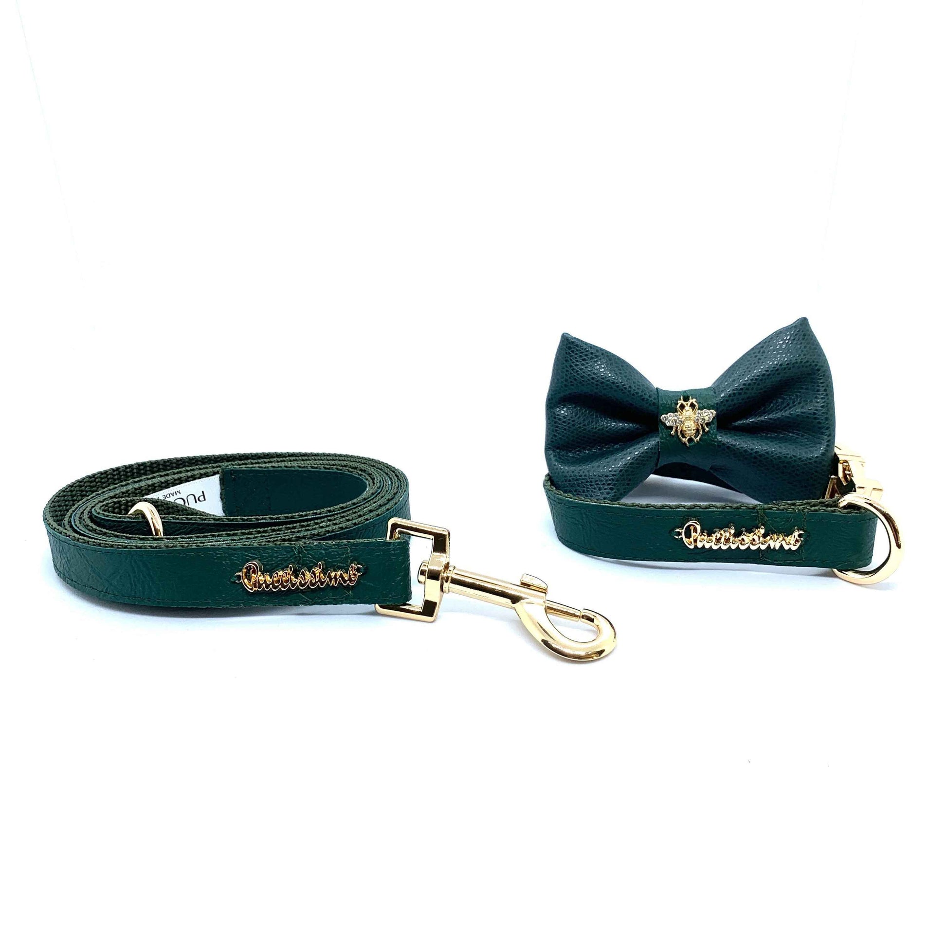 Jade dog collar