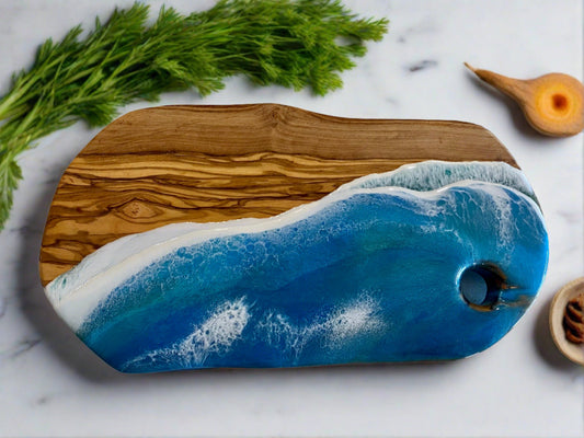 Olive Wood Charcuterie Board - AURABAGS SHOP