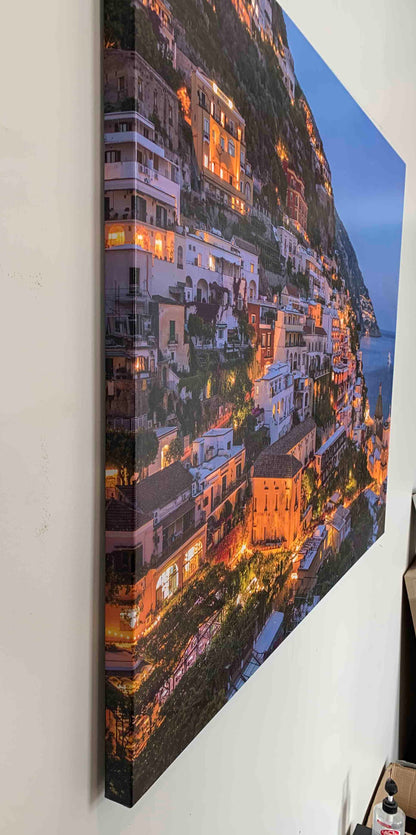 Vibrant Amalfi Coast - Canvas Print-Skyline