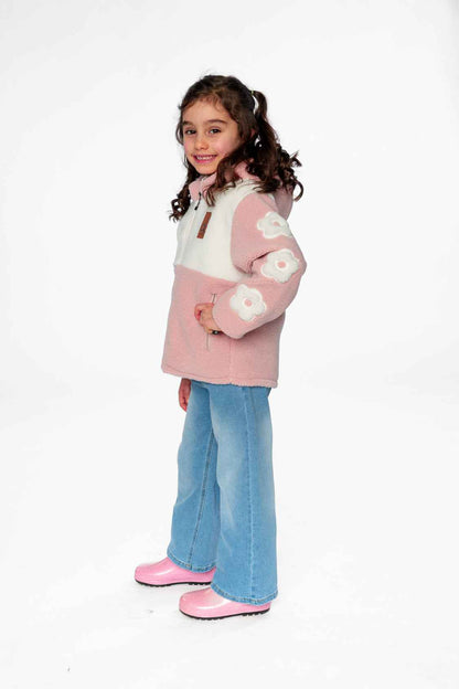 Reversible Mid-Season Jacket Pale Pink