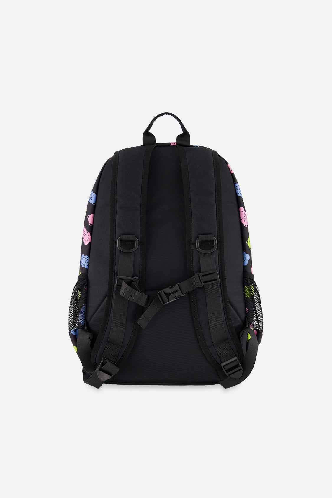Kids Backpack Black Printed Gummy Bears