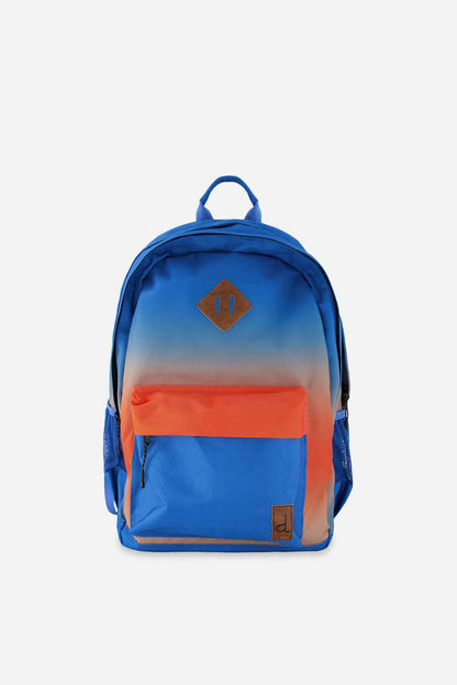 Kids Backpack Blue And Orange Gradient
