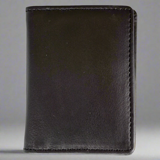 JBG International Men's Flip Up Bifold Leather Wallet