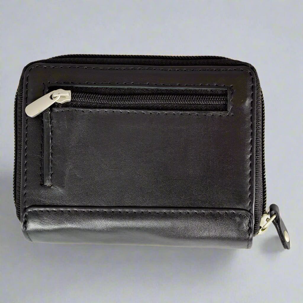 JBG International Women's Small RFID Leather Wallet