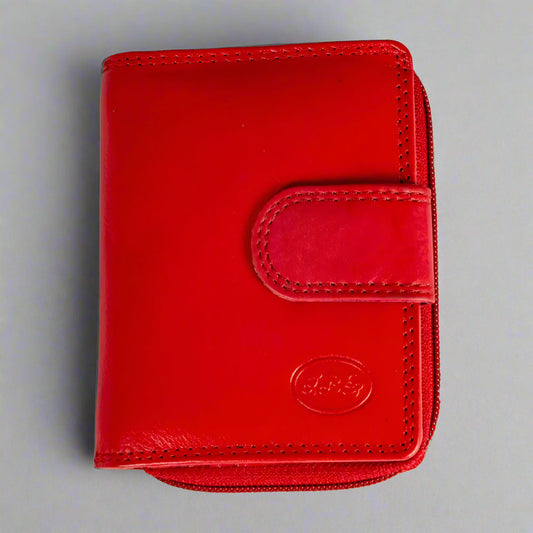 JBG International Women's Small RFID Leather Wallet