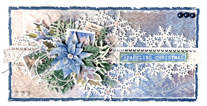 JMA Cutting Die Christmas Borders Vintage Christmas 95x210x1mm 8 PC nr.720