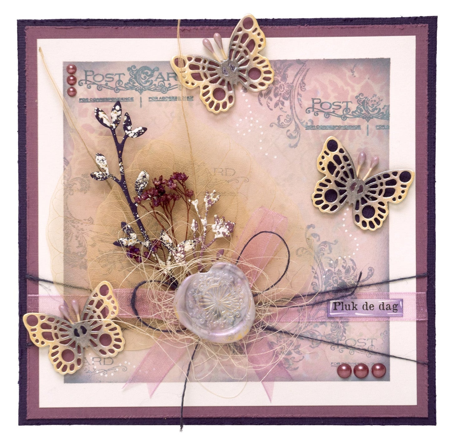 JMA Cutting Die Victorian Embellishments Victorian Dreams 7 PC