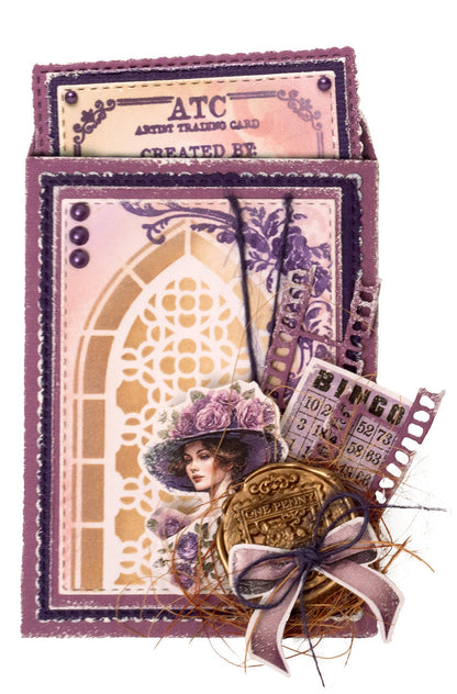 JMA Wax Stamp With Handle Postage Stamp Victorian Dreams 1 PC