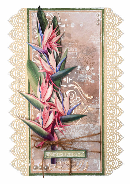 JMA Cutting Die Lace Border Set Feelings Of Freedom 103x210x1mm 7 PC nr.515
