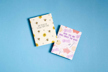 Mom, You Are Knit-Erally The Best! - Greeting Card