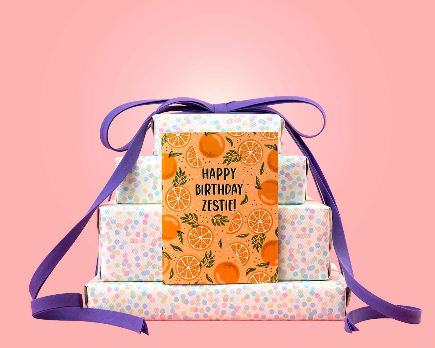 Happy Birthday Zestie! - Greeting Card