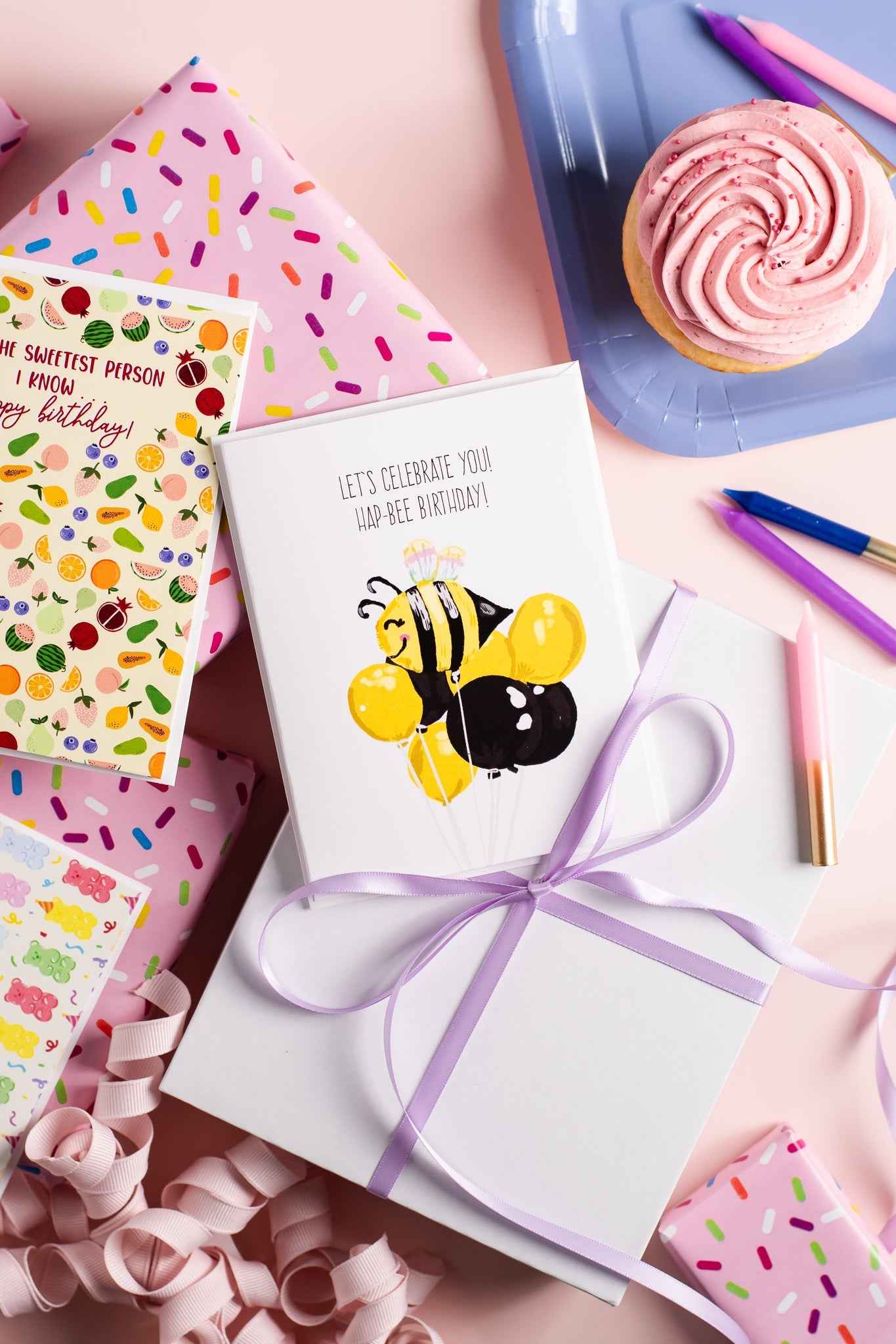 Let's Celebrate You! Hap-Bee Birthday! - Greeting Card