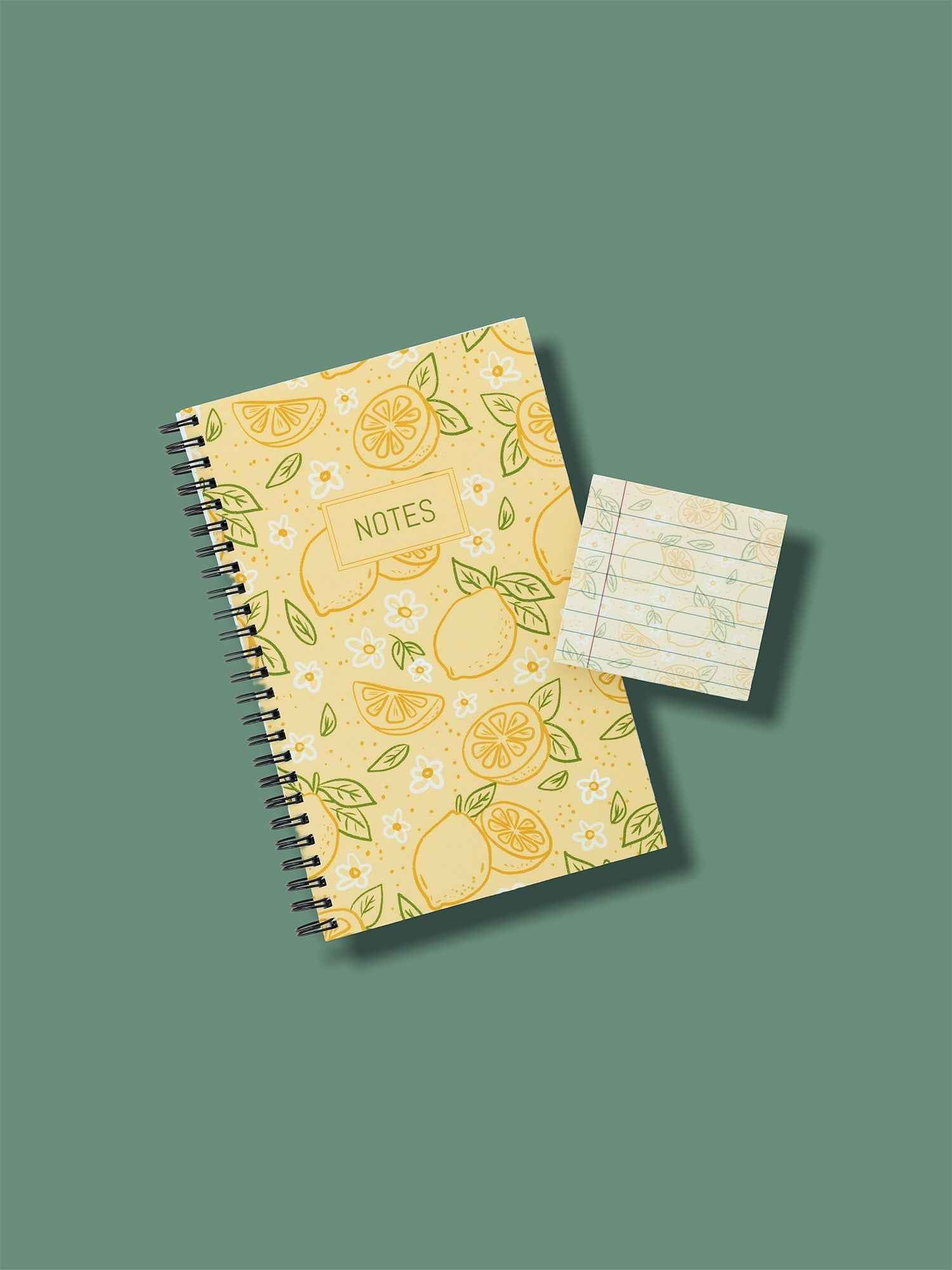 Yellow Lemon Sticky Notes