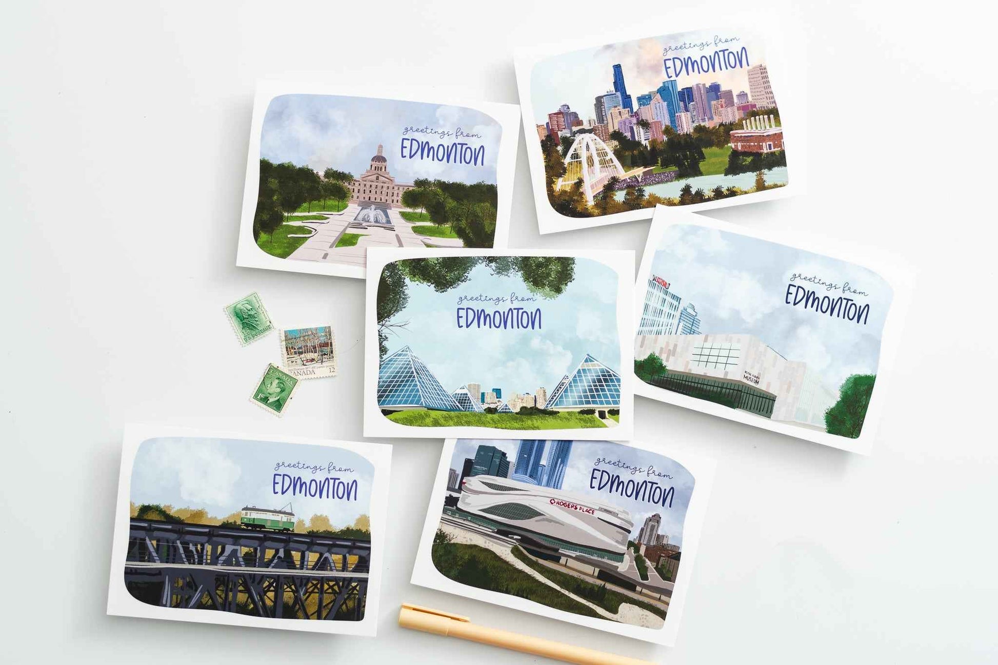 Muttart Conservatory Edmonton Postcards