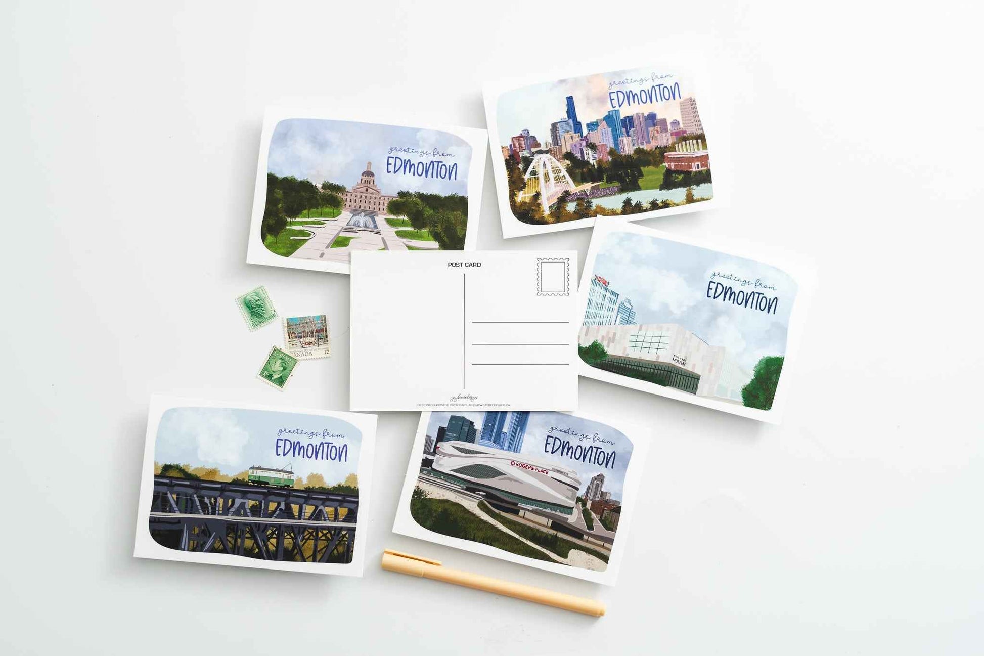 Royal Alberta Edmonton Postcards