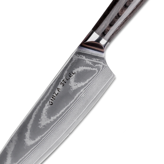 LUCIA 20 | Chef Knife Steel Core / Pakka wood handle