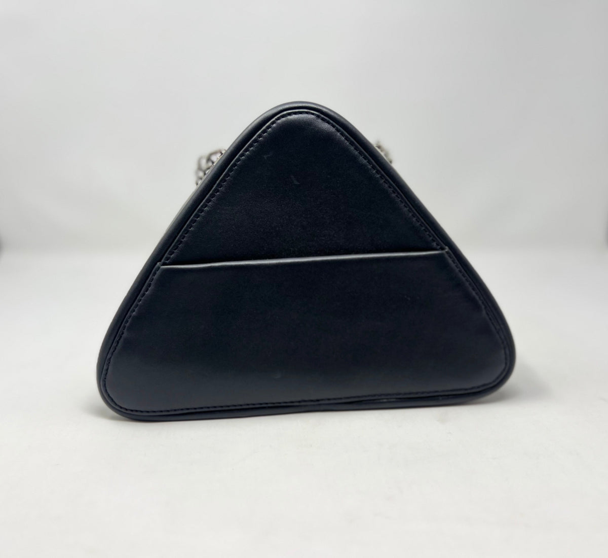 Sac de soirée de forme triangulaire, Noir, Kiana