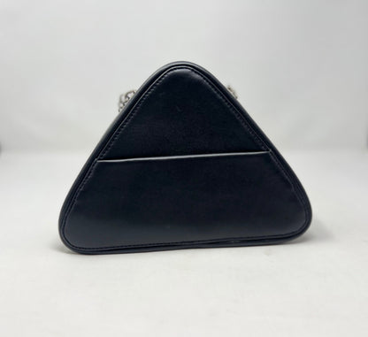Sac de soirée de forme triangulaire, Noir, Kiana