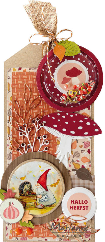Marianne Design Enamel Dots - Duotone Orange