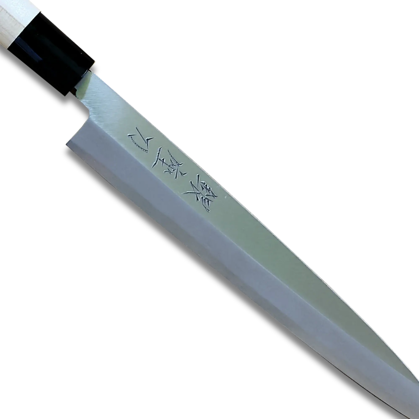 Kaze no Hikari 210 | Yanagiba 210mm Kohlenstoffstahl SK5, Weicheisenklinge | Hergestellt in Japan