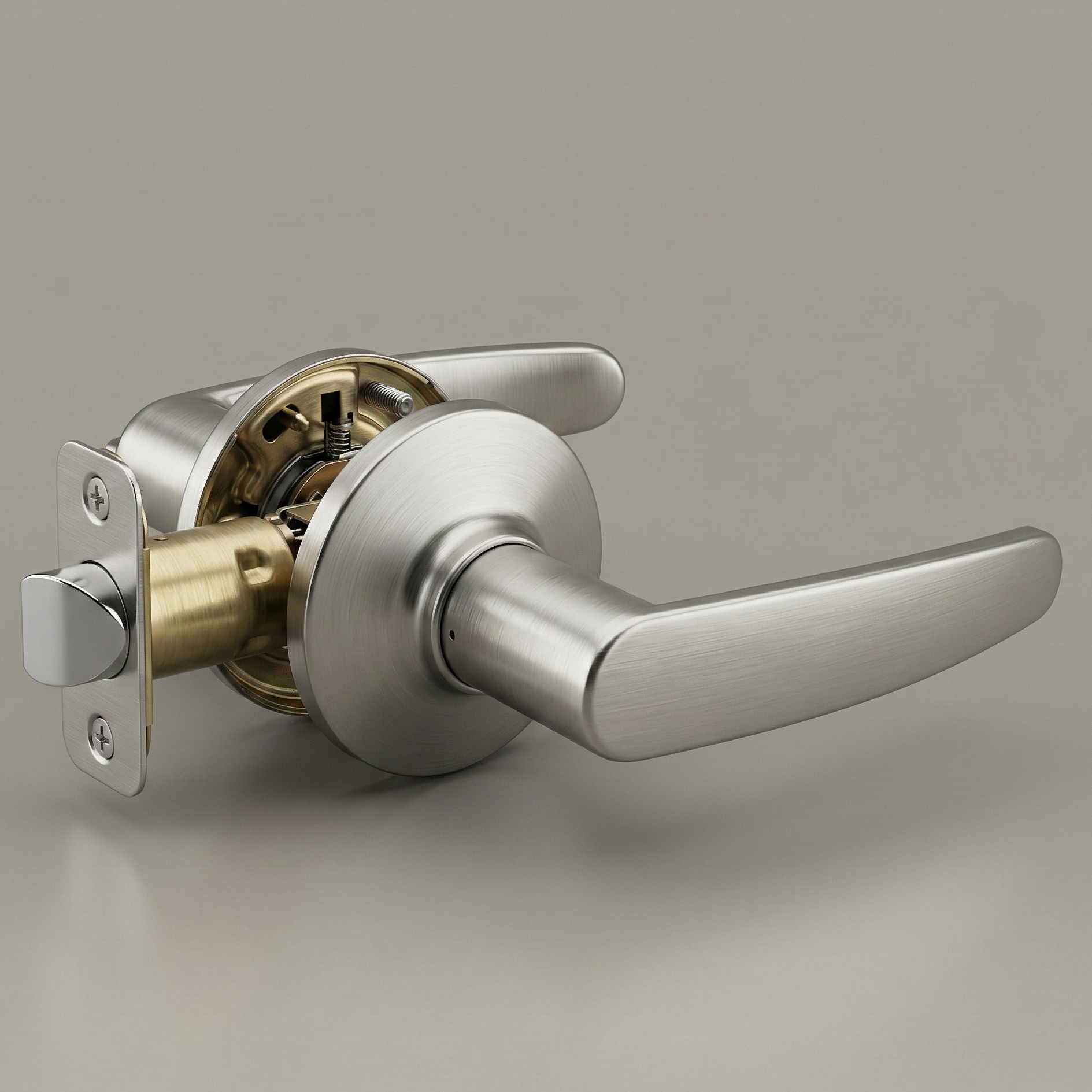 Vellum Hardware AeroCurve Door Lever — Keyed, Privacy, Passage & Dummy Functions