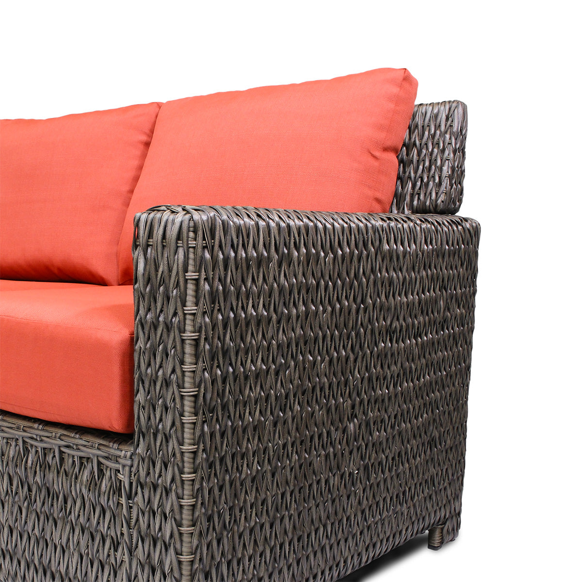 Laguna Point 4-Piece Wicker Outdoor Sectional Set - AURABAGS SHOP
