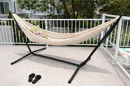 XL Thick Cord Mayan Hammock with Universal Stand