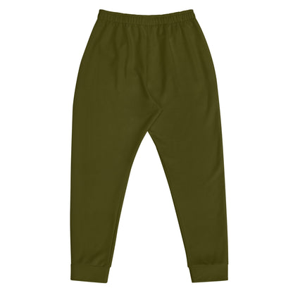 Men's  Premium Recycled Fleece Joggers-Urban Logo Karaka Green