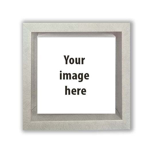 Leinwandbild – Quadratische Fotos mit individuellem Rahmen