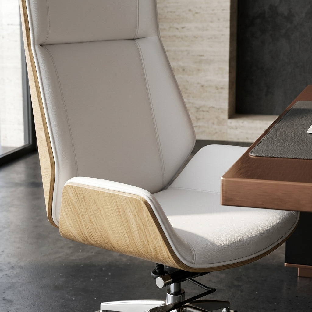 Cartagena Premium Two-Tone Leather Office Chair
