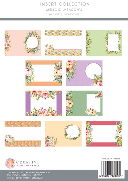 The Paper Boutique Mellow Meadows Insert Collection