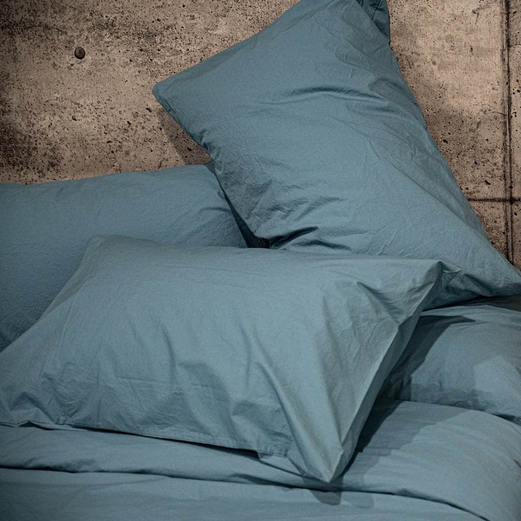Washed Percale Pillowcase Set