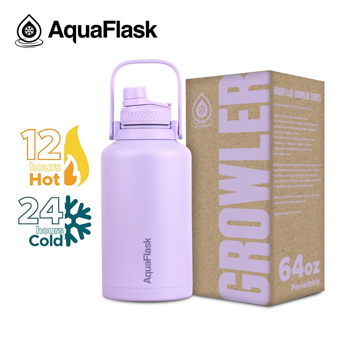 AquaFlask Original Vacuum Insulated Water Bottles 1893ml (64oz)