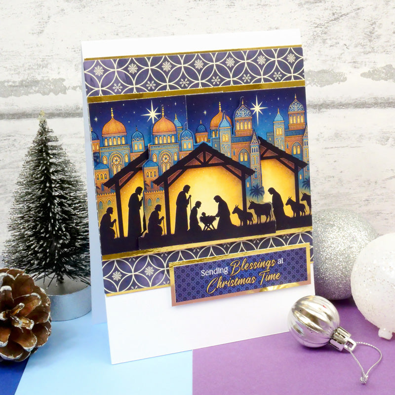 O Holy Night Square Pocket Pad