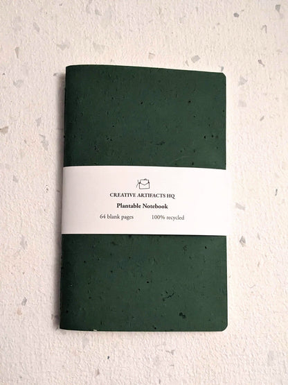 Large | Set of 3 | Plantable Cotton Notebooks