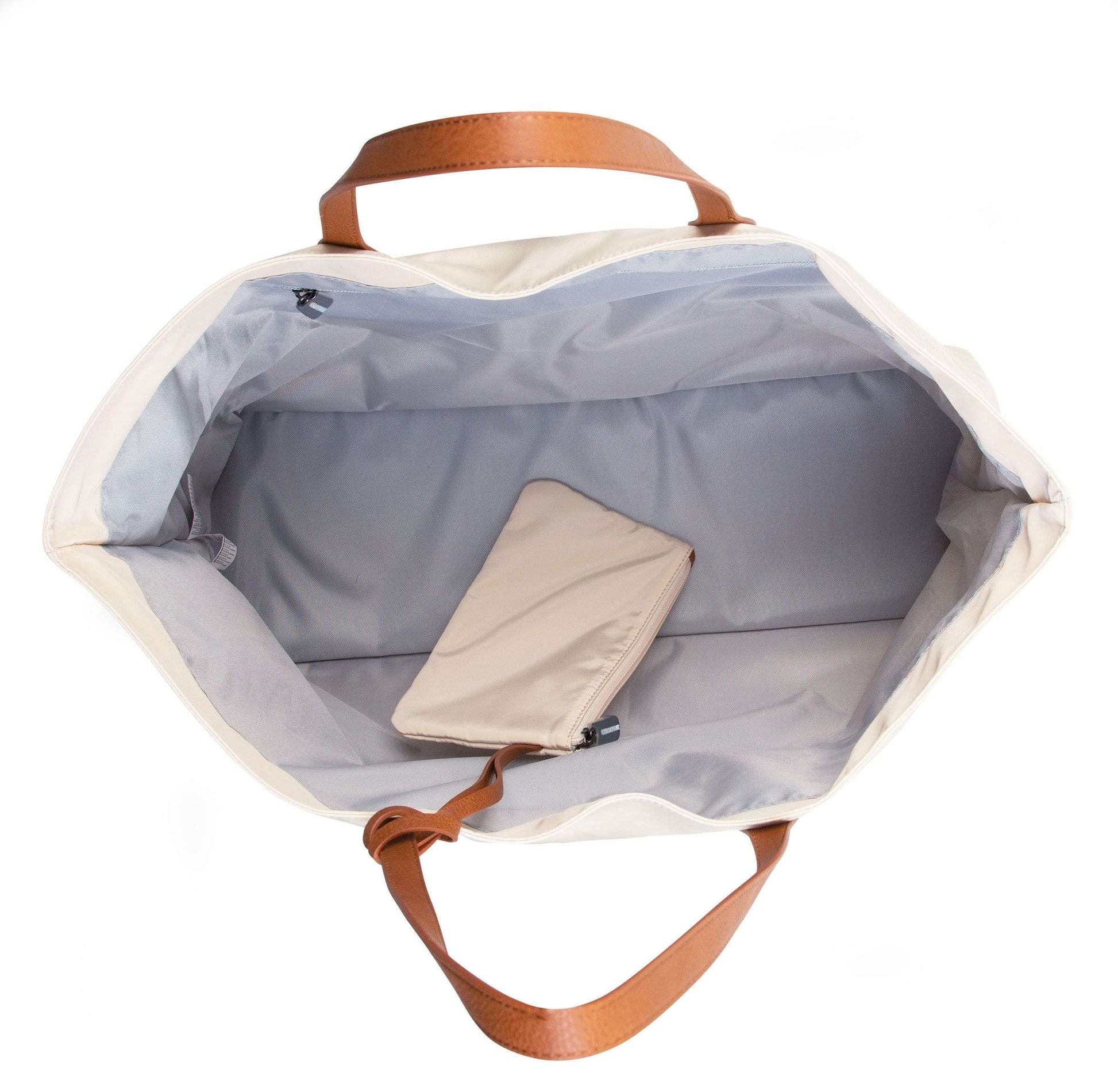 Serene & Stylish Off-White Family Bag - AURABAGS SHOP