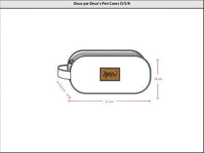 Double Pencil Case Aurora Borealis