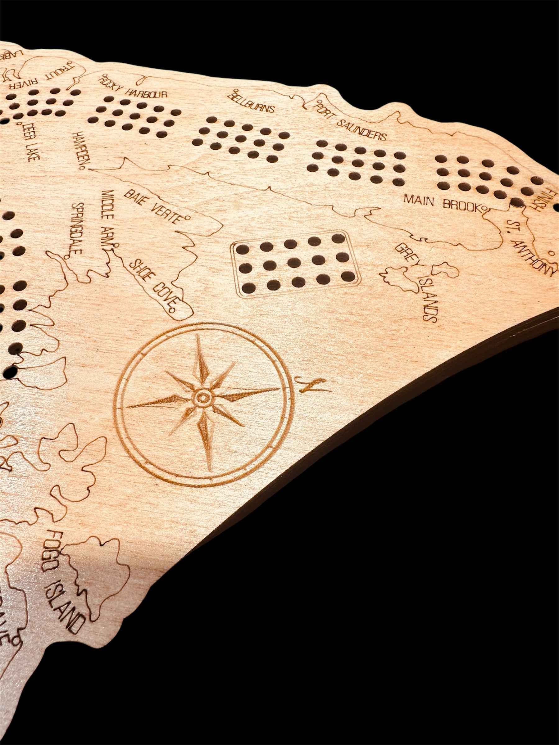 Newfoundland Cribbage Board