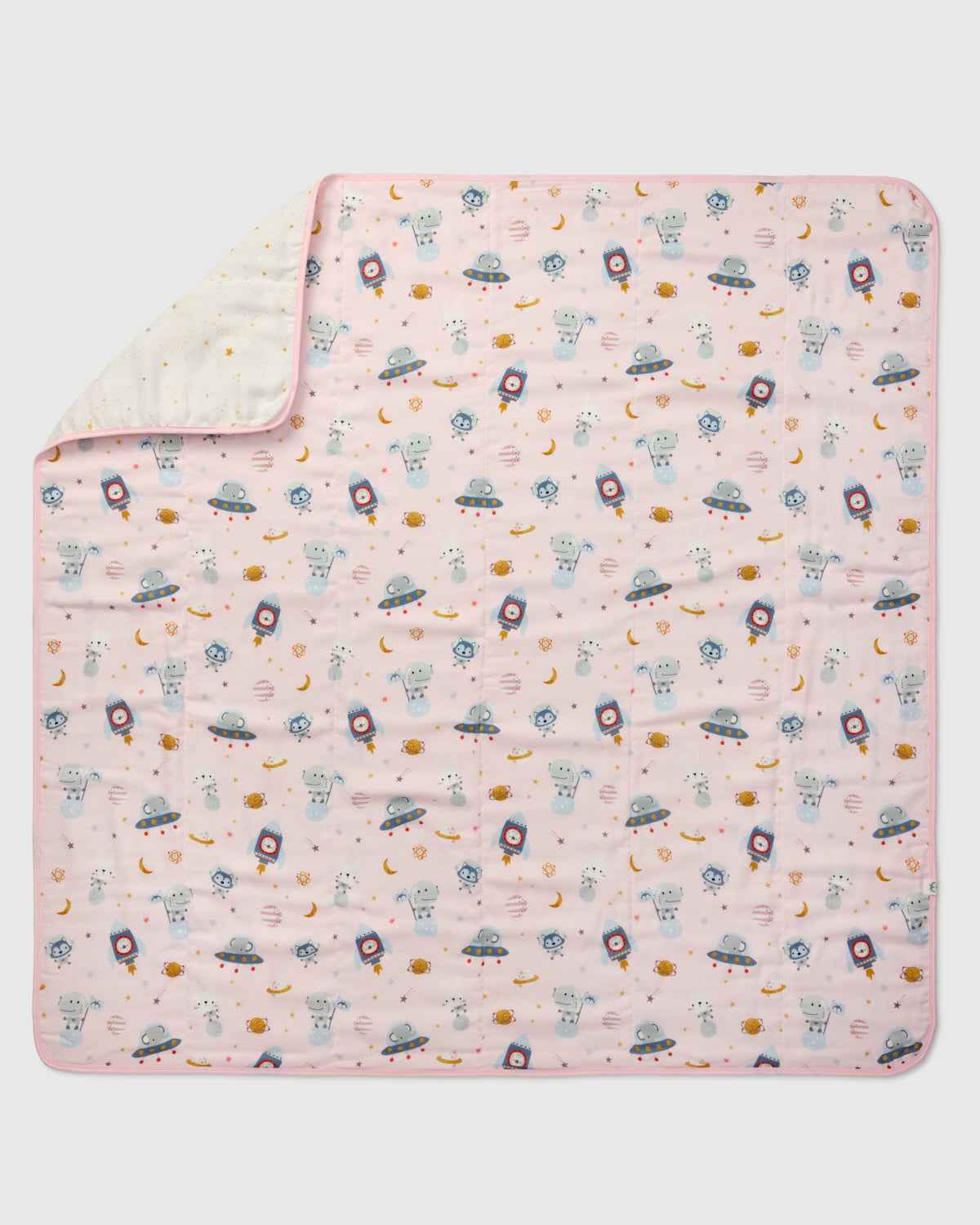 Muslin Quilt - Astro Explorers