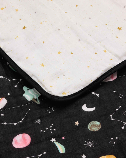 Muslin Quilt - Planets