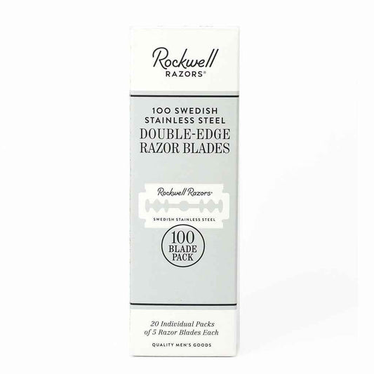 Rockwell Double-Edge Blades - 100-Pack