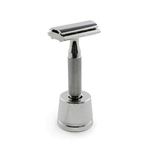 Rockwell Inkwell Razor Stand - White Chrome