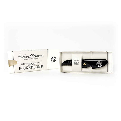 Rockwell Folding Moustache Comb
