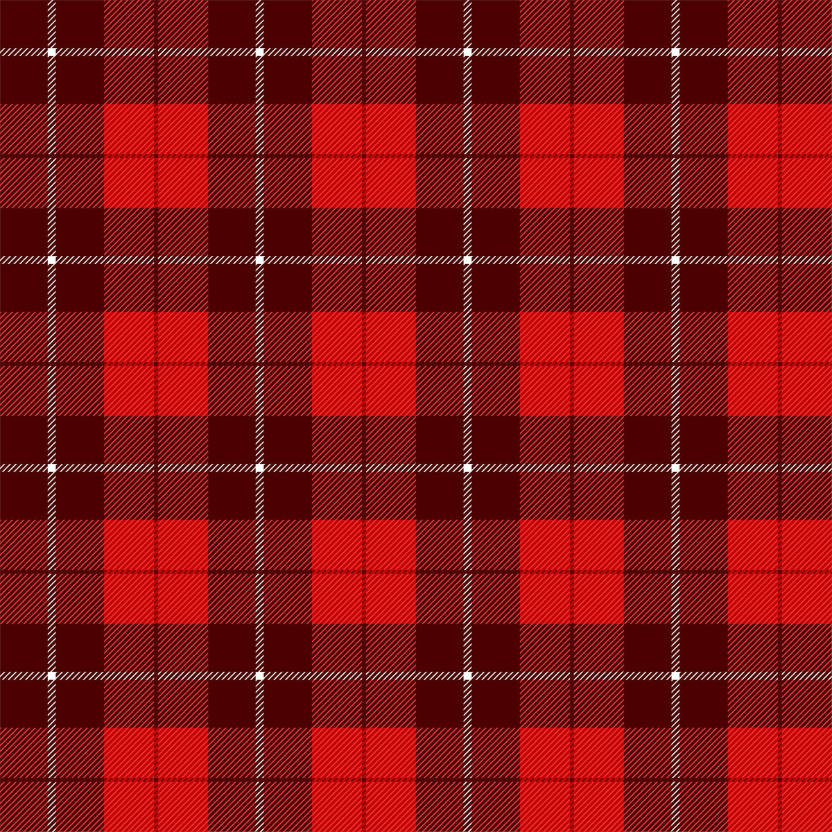 Plaid Red 2 Adhesive Vinyl