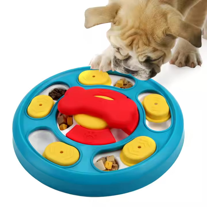 Dog Round Puzzle Feeder Toy