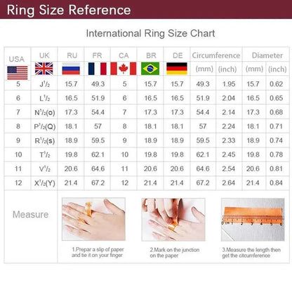 Sterling Silver Square Crystal Ring