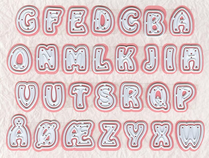 Shape Dies - Alphabet